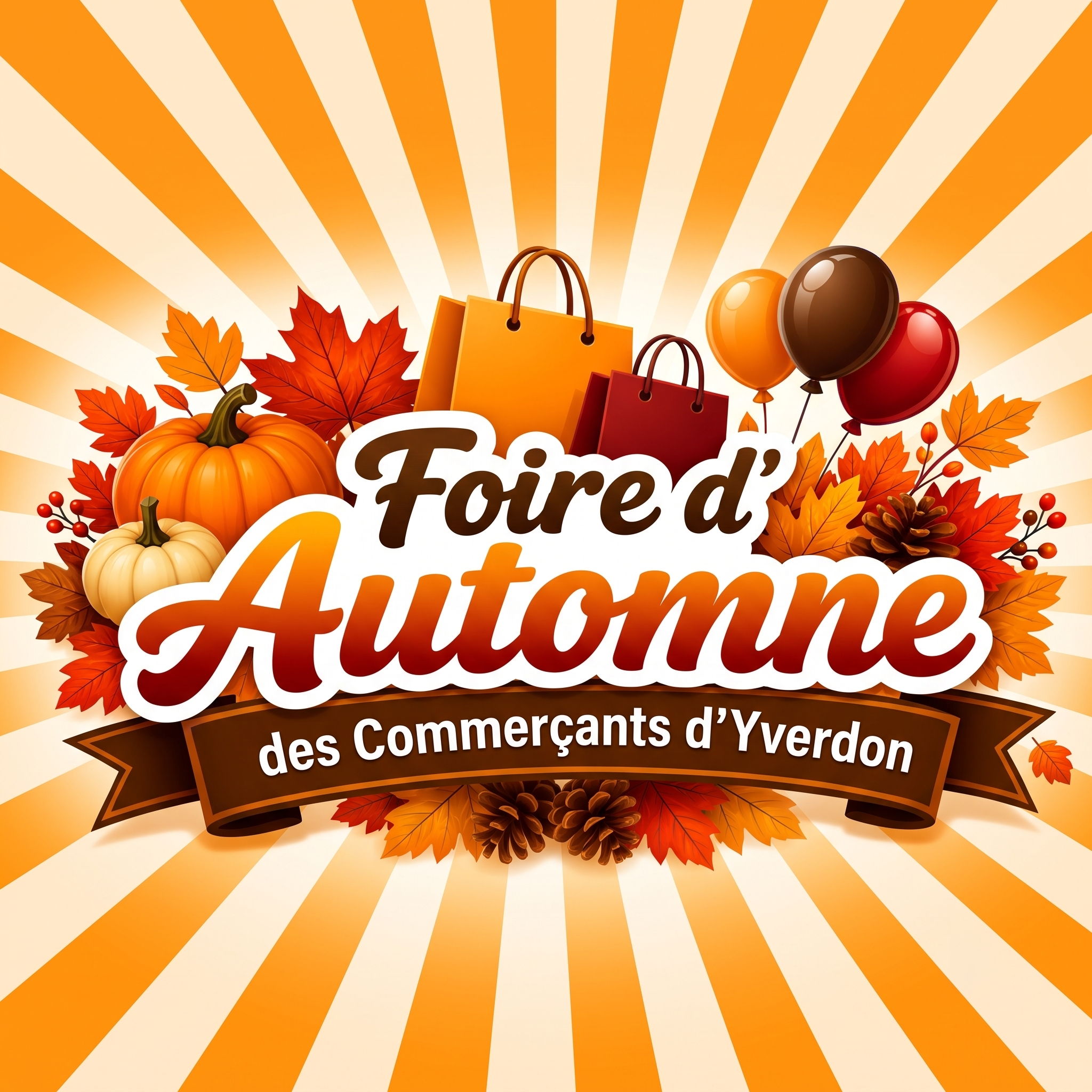 Logo officiel de la Foire d’Automne des Commerçants d’Yverdon